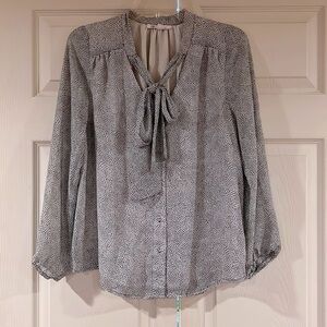 DR2 Button Down Long Sleeve Blouse 💙